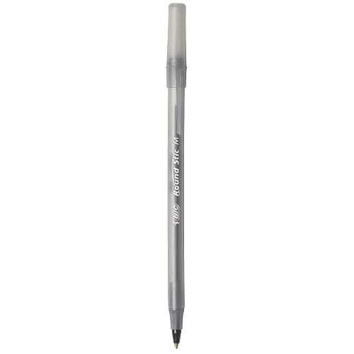 BIC Round Stic Xtra Life Ballpoint Pen, Ultra Long Lasting and Consistent Ink Flow, 60-Count in Black Ink thumbnail 7
