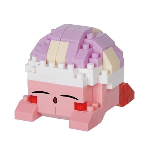 nanoblock - Kirby - Sleeping Kirby, Character Collection Series Building Kit - Image 1