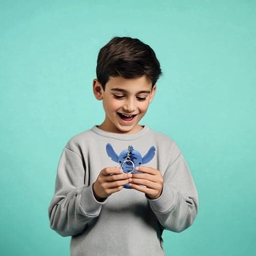 Lexibook, Disney Stitch, My Best-e, Portable Games Console, Interactive and Educational Companion for Children, 8 Game Categories, Coloured Screen, Blue, JLMB10D thumbnail 6
