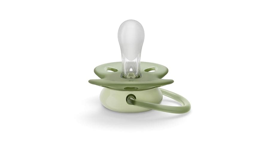 Philips Avent Ultra Soft Pacifier - 4 x Soft and Flexible Baby Pacifiers for Babies Aged 0-6 Months, BPA Free with Sterilizer Carry Case (Model SCF091/23) thumbnail 13