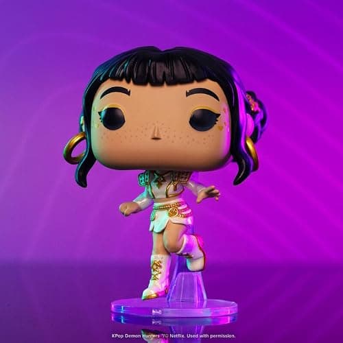 Funko Pop! Animation: Kpop Demon Hunters - Zoey - Collectable Vinyl Figure - Gift Idea - Official Merchandise - Toys for Kids & Adults - Anime Fans - Model Figure for Collectors thumbnail 2