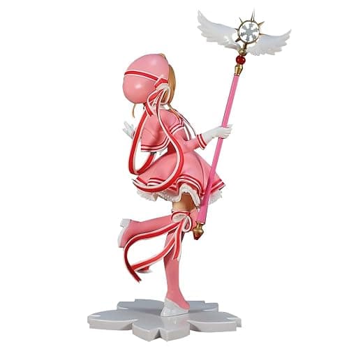 YLQANONG Cardcaptor Figures Kinomot Anime Figure Statues PVC CCS Anime Action Figurine for Fans thumbnail 5