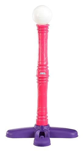 Little Tikes Basic Tot Sports T-Ball w/ 5 Balls Pink – (Amazon Exclusive) thumbnail 2