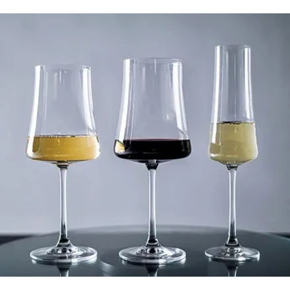 Jogo de 6 tacas para vinho tinto Xtra em cristal ecologico 460ml A24cm thumbnail 2