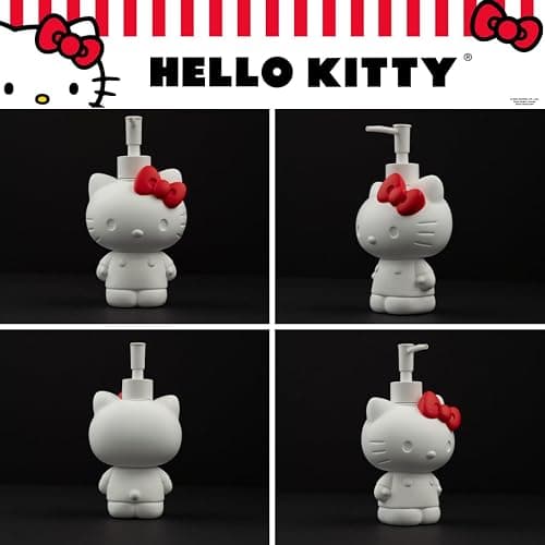 Hello Kitty Soap/Lotion/Hand Sanitizer Resin Pump Dispenser, 10.36 Ounces, (Officially Licensed Product) by Franco thumbnail 4