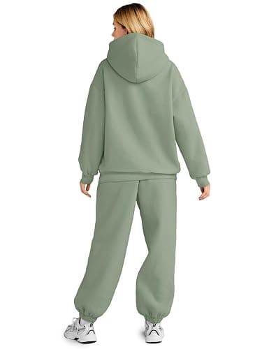 AUTOMET Womens 2 Piece Outfits Lounge Hoodie Sweatsuit Sets Plus Size Fall Fashion Clothes Airport Travel Pants Tracksuits thumbnail 3