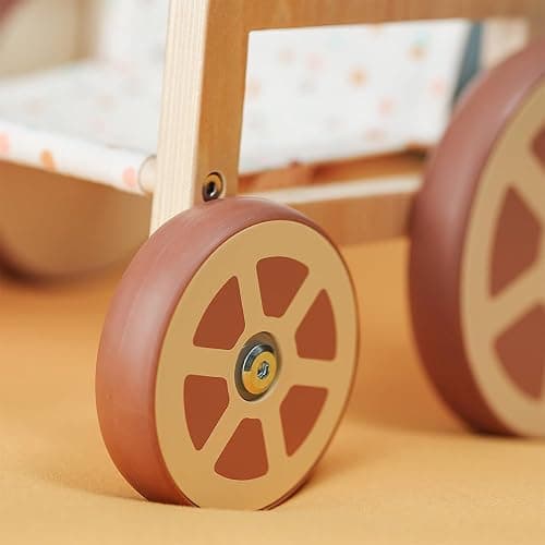 Miniland Doll Stroller, Inclusion Set, Made with ECO Wood Materials, Up to Dolls 38cm | Weelchair thumbnail 5