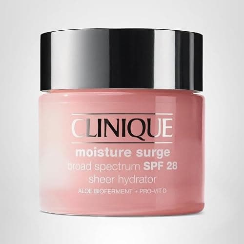 Clinique Moisture Surge Broad Spectrum SPF 28 Sheer Hydrator Face Moisturizer With SPF, Hyaluronic Acid, Aloe Bioferment + Provitamin D | Hydrating + Sun Protection thumbnail 9