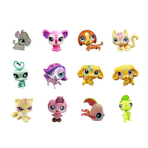 Cat Pack Dog Collie Great Dane Dachshund Cocker Spaniel Mini Pet Toys Sets Animal Figures Collection 2Pcs Random Styles thumbnail 7