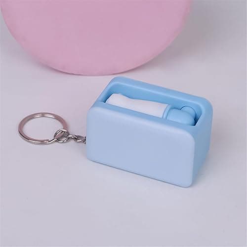 NUEAYMS Glowing Cat Paw Keychain With LED Light For Night Safety Stress Relief Bouncy Design thumbnail 3