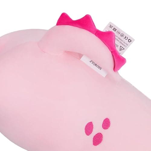 MIAOHAHA Plush Axolotl Toy Stuffed Animal Axolotl Toy Pillow Body Pillow Gift for Kids and Girls (Pink,110cm/43.3in) thumbnail 7