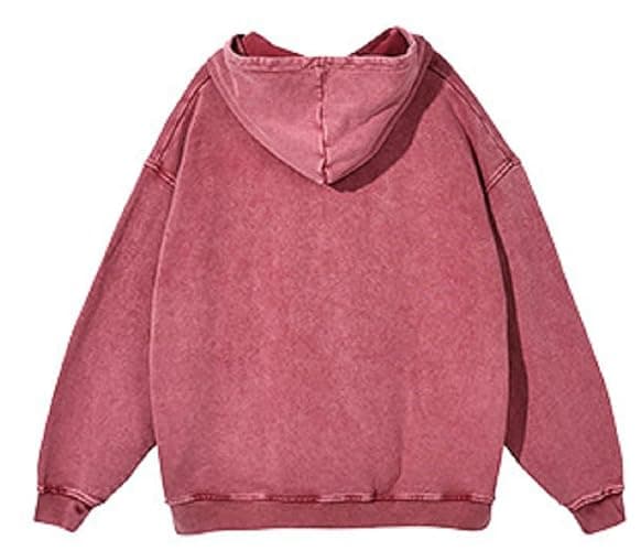 AlleyEcho Fashion Casual Pullover Sweatshirt with Pockets, Dirty Sweatshirts for Men Women thumbnail 3