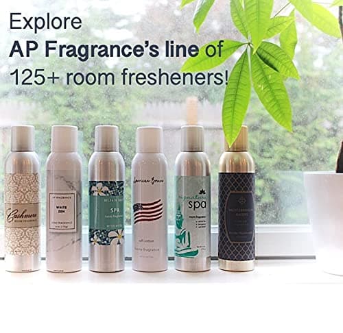 Room Fragrance Air Freshener Spray Concentrated Bathroom, Kitchen, Car, or Office Deodorizer, U.S.- Made by AP Fragrance (Vanilla Cashmere) thumbnail 4