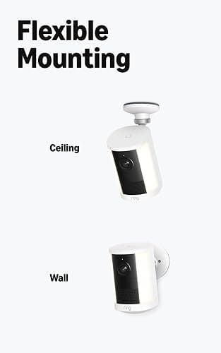Ring Spotlight Cam 2K (newest model), Plug-In, Home or business security, Wide-Angle Retinal 2K Video, 6x Enhanced Zoom, Motion-Activated Spotlights, 4-Pack, Black thumbnail 7