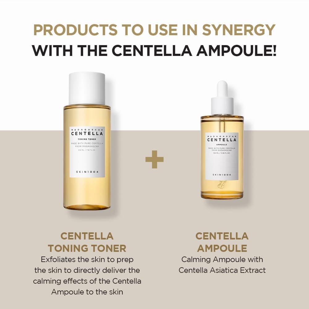 SKIN1004 Madagascar Centella Asiatica Ampoule Facial Serum 1,85 Fl.Oz, 55Ml, Acalma Peles Sensíveis E Propensas À Acne thumbnail 7