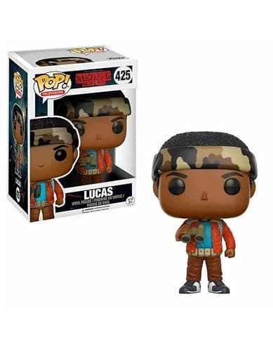 Funko POP Television Stranger Things Lucas Toy Figure,Multi, Standard - Image 1