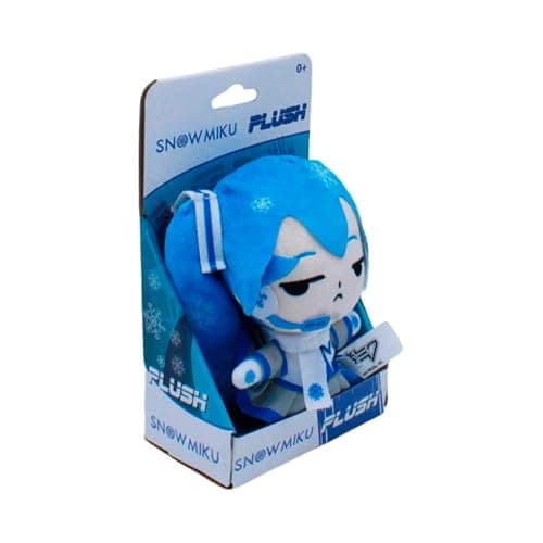 Just Toys LLC Hatsune Miku Snow Miku 6” Plush Toy – Light Blue Winter Hatsune Miku Doll – Kawaii Vocaloid Collectible Stuffed Figure for Anime Fans & Kids thumbnail 7