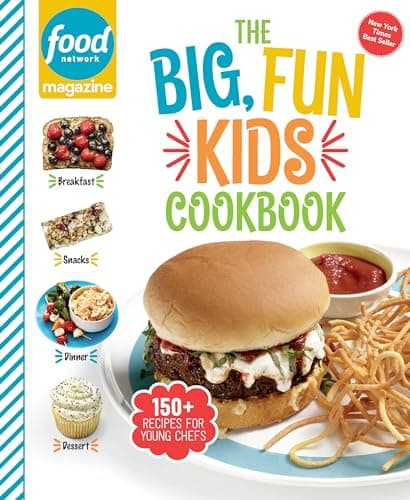 Food Network Magazine The Big, Fun Kids Cookbook: 150+ Recipes for Young Chefs (Food Network Magazine's Kids Cookbooks) - Image 1
