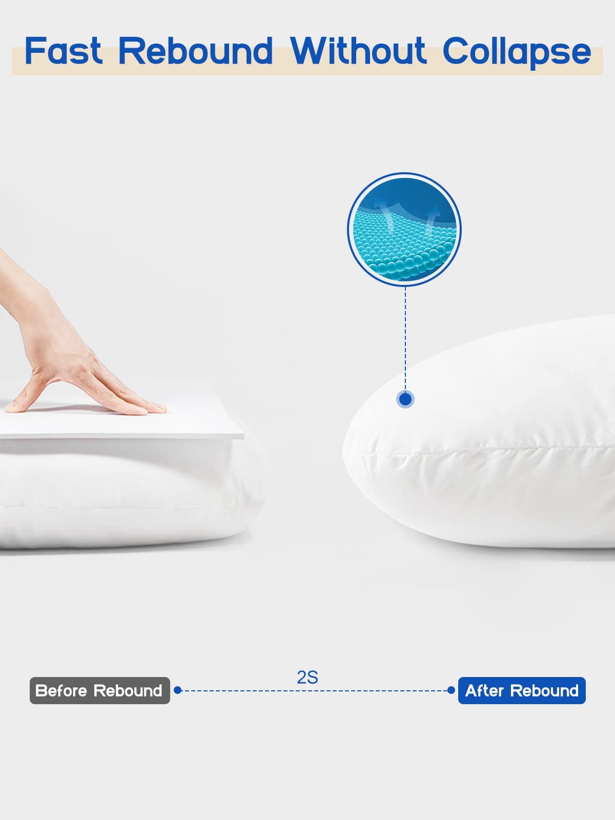 Wndy's Dream Pregnancy Pillow J Shaped Full Body Pillow with Velvet Cover, 60 inches Maternity Pillow for Pregnant Women Back, Legs and Belly Support thumbnail 5