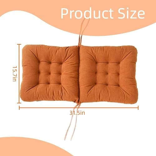 UEncounter Office Seat Cushion – Non-Slip Comfort Pad with Lumbar Support Ideal for Desk,Gaming,Bench,or Floor Sitting thumbnail 2