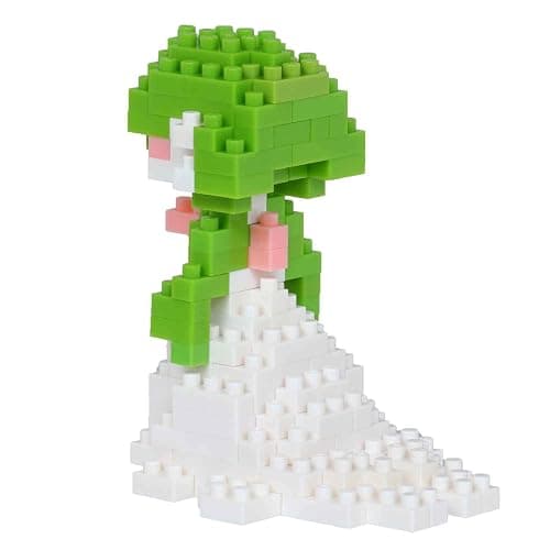 nanoblock Bandai Gardevoir Pokemon Model Building Blocks Puzzles For Adults And Kids | Plastic Model Kits With Mini Bricks Make Great Pokemon Gifts For Boys Girls And Adults Age 12+ thumbnail 4