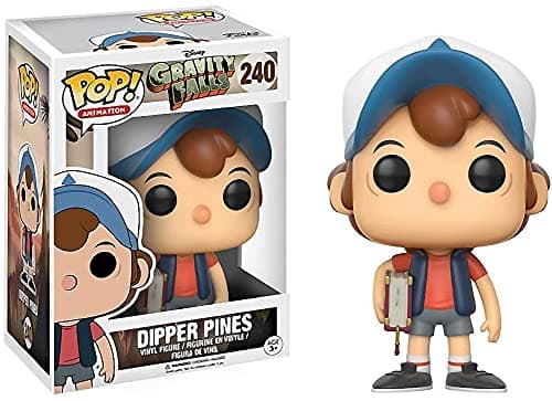 POP Disney: Gravity Falls - Dipper Pines Funko Vinyl Figure (Bundled with Compatible Box Protector Case), Multicolored, 3.75 inches thumbnail 3