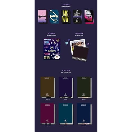 KATSEYE [1st EP Album SIS SOFT IS STRONG](SOFT Ver) + 3 Extra Photocards Set thumbnail 5