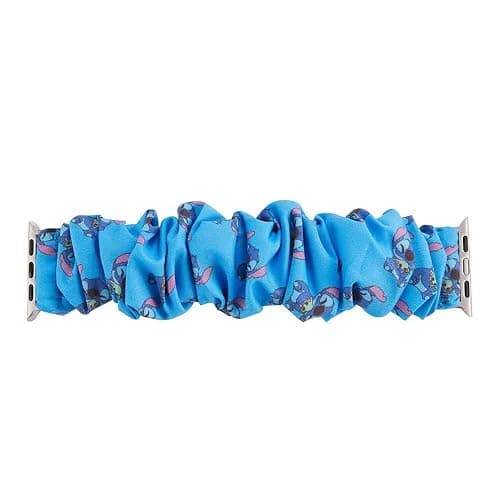 Cute Stitch Scrunchie Elastic Watch Band ，Adorable Gifts Ideas For women,Best friend,Compatible With apple iWatch Series 6/5/4/3/2/1,For Watch Band 38mm/40mm thumbnail 4