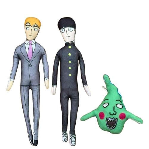 YLQANONG Mob Kageyama Shigeo Pillow Figure Anime Reigen Arataka Dimple Soft Pillow Stuffed Cushion Anime Peripheral for Fans - Image 1