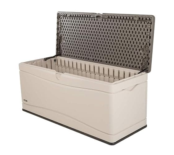 LIFETIME 60012 Extra Large Deck Box, 130 Gallon, Desert Sand/Brown thumbnail 5