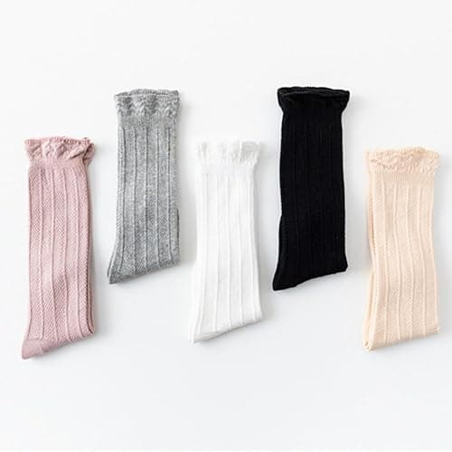 Apone Fatu Baby Knee High Socks Newborn Infants Toddlers Cotton Uniform Stockings Warm Cotton Boys Girls Stockings thumbnail 4
