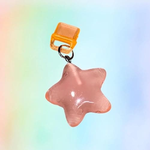 Agromusk Kindle Dust Plug Charm,7 Pack Cute Bookish Cat Bear Star Glow in the Dark Charms Compatible with Kindle Paperwhite 2021 Released,Type C/USB C Dust Plug Port Cover Accessories for IPhone Gift thumbnail 5