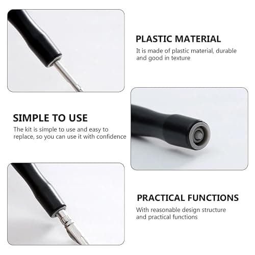 LuLiyLdJ Porte Plume, Porte-Plume Noir - avec 5 Plumes pour Dessin et Calligraphie - pour Applications à l'encre, 8 pièce thumbnail 4