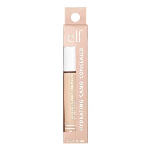 e.l.f. Hydrating Camo Concealer, Covers Blemishes & Under-Eye Circles, Full-Coverage & Delivers A Satin Finish, Vegan & Cruelty-Free, Light Ivory thumbnail 6