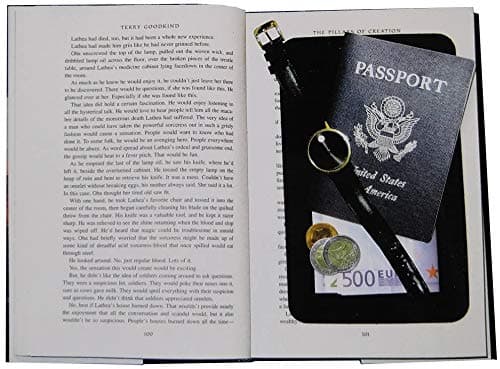STREETWISE Large Hardbound Book Safe – Hidden Storage Book – Conceal Valuables in Plain Sight – Decoy Design thumbnail 2