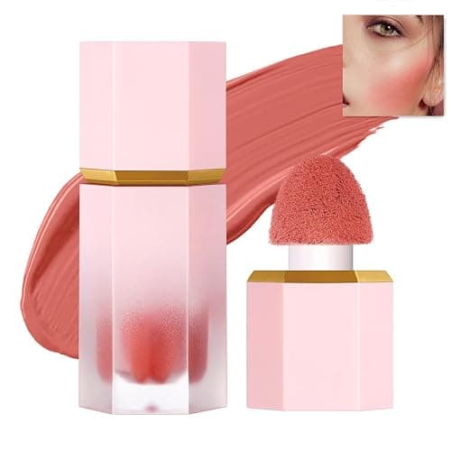 Beauty Searcher Gel per guance, crema di fard liquido, sensazione di leggerezza e traspirabilità, lunga durata, a prova di sbavature, aspetto naturale, trucco di fard per la pelle (#103 DEVOTED) - Image 1