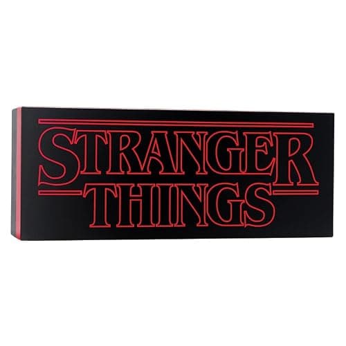 Paladone Stranger Things Logo Light with 2 Light Modes, Stranger Things Glowing Sign Decor and Gift, Officially Licensed Merchandise thumbnail 7