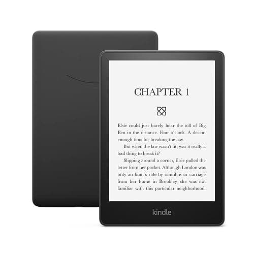 Amazon Kindle Paperwhite (8 GB) – Now with a larger display, adjustable warm light, increased battery life, and faster page turns – Black - Image 1