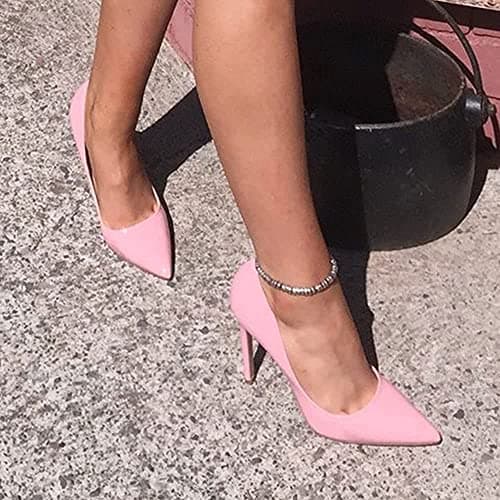 GENSHUO Women's 4.7 Inch Pumps Pointy Toe Stiletto Sexy High Heels Work Party Wedding Shoes thumbnail 6