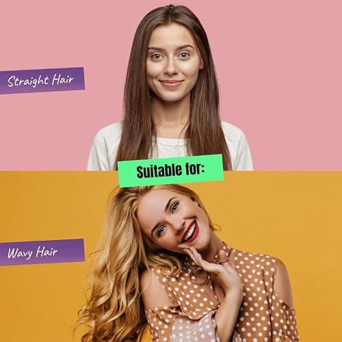 Hair Detangler Brush - Detangling Brush for Thick Hair with Soft Bristles, Angel Wing Design, & Long Handle - Water Resistant Tangle Angel Reborn Hairbrush for Shower & Hairstyling - Pink Sparkle thumbnail 6