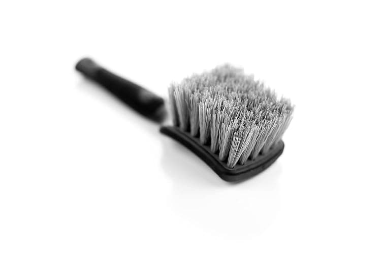 Detail Factory - ProGrip Tire Brush - Ergonomic ProGrip Handle, Stiff Synthetic Bristles, Ergonomic Design, Clean Your Tires with Ease - Grey thumbnail 3