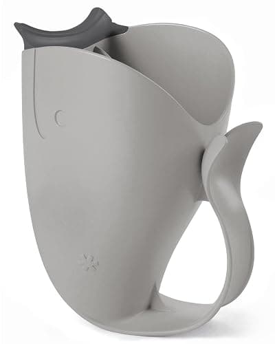Skip Hop Moby Bath Rinse Cup: Tear-free Waterfall Rinser, Grey - Image 1