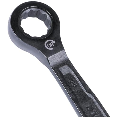 KLEIN TOOLS 69408G Ratcheting Combination Wrench Set, SAE, 8-Piece, 5/16 to 3/4-Inch, Steel Alloy, Foam Pouch, 90-Tooth thumbnail 6