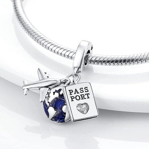 MULA Charms Anhänger Silber 925 für Armbänder, Kompatibel mit Europäischen Armbändern und Halskette für Frauen thumbnail 3