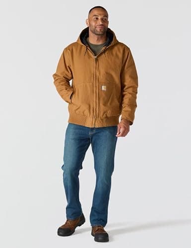 Carhartt Men's Loose Fit Washed Duck Insulated Active Jacket thumbnail 4
