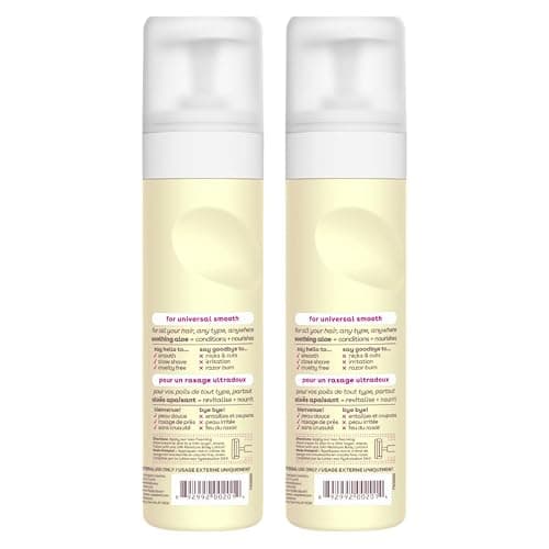 eos Shea Butter Shave Cream - Vanilla Bliss, 24H Moisture Hydration, 7 fl oz, (Pack of 2) thumbnail 7