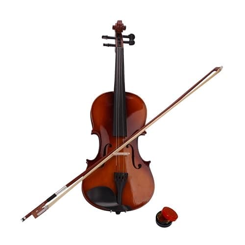 GODECOR 4/4 Acoustic Violin, Full Size Acoustic Violin Set for Beginner Adults Teens with Case,Bow, Rosin (Natural) - Image 1