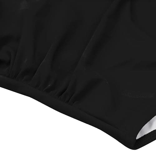 Eomenie Women's One Piece Swimsuits Tummy Control Cutout High Waisted Bathing Suit Wrap Tie Back 1 Piece Swimsuit thumbnail 4