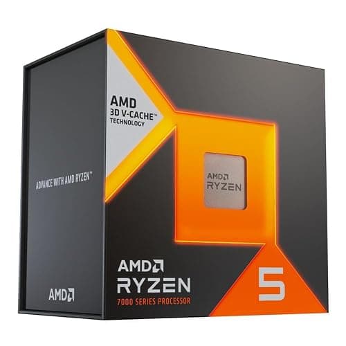 AMD RYZEN 5 7600X3D Raphael AM5 4.1GHZ 6-CORE Boxed Processor - HEATSINK NOT Included - Image 1