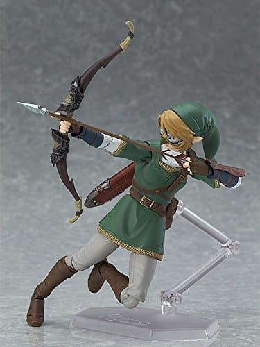Good Smile The Legend of Zelda Twilight Princess Link (Deluxe Version) Figma Action Figure, 180 months to 1188 months thumbnail 8